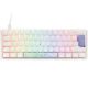 11. Ducky One 3 Mini Gaming-Tastatur, reinweiß, USB, Deutsch, Weiß