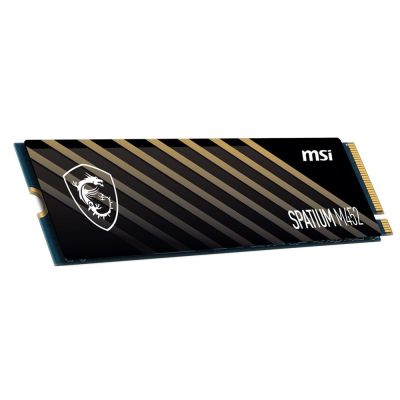 MSI PCIE G4 M.2 NVMe 500 GB/SPAT SSD. M452