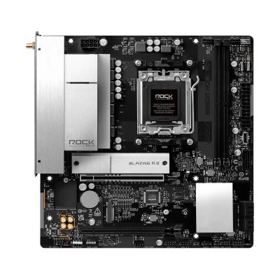2. ASRock B850M Rock WiFi AM5 mATX HDMI/DP DDR5