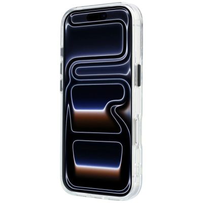 5. BMW M IML MagSafe Hülle mit glänzendem Metalllogo und Zierleisten für iPhone 18 Pro Max / 17 Pro Max – Transparent
