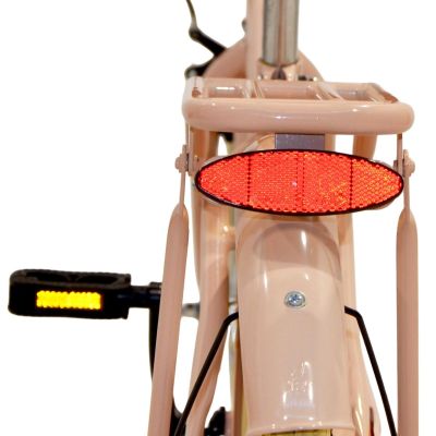 12. Kinderfahrrad 18 Zoll Retro-Stil Pink Enero