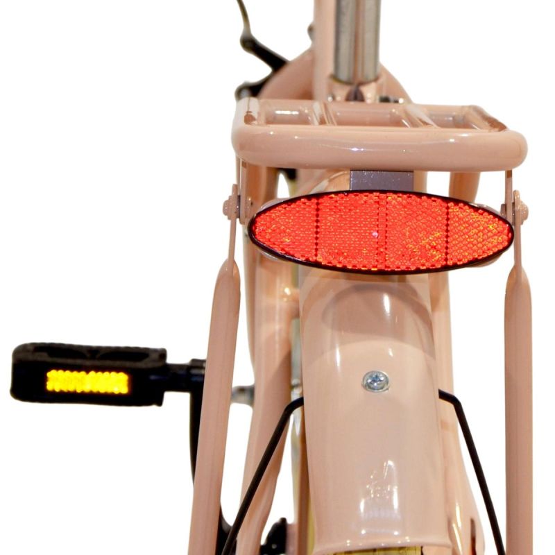 12. Kinderfahrrad 18 Zoll Retro-Stil Pink Enero