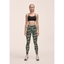 Casall Essential Leggings mit Print, Damen, Grün