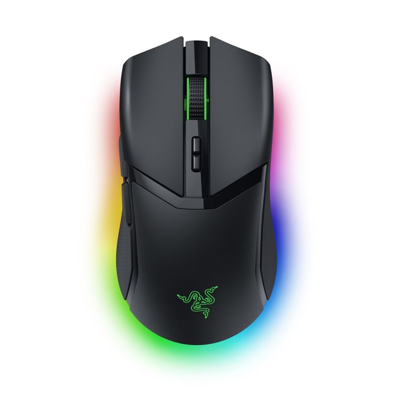 Razer Cobra Pro Gaming-Maus, rechte Seite, kabellos (RF), Bluetooth, USB Typ-C, optisch, 30.000 DPI