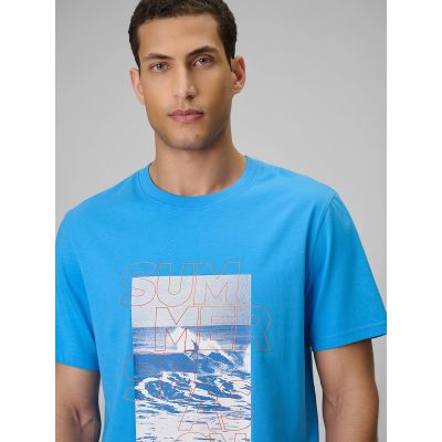 3. Herren-T-Shirt mit Aufdruck, regulär, Größe 4F 4F 4FWSS26TTSHM2783-33S