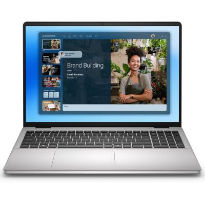 DELL DC16251 Laptop mit Intel Core 7 150U Prozessor, 40,6 cm (16 Zoll) Full HD+ Display, 16 GB DDR5-SDRAM, 512 GB SSD, Wi-Fi 6 (802.11ax), Windows 11 Pro, Platin/Silber