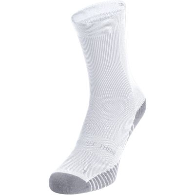 3. Klassische Odlo PERFORMANCE RUN Crew-Socken, weiß