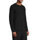 3. CASALL M Essential Langarm-T-Shirt für Herren, Schwarz
