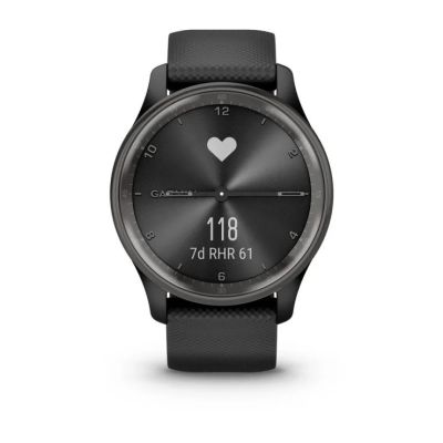 14. Garmin Vivomove Trend Black Sportuhr
