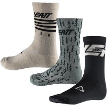 LEATT MTB-Radsocken (3 Paar) L/XL