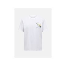 PEAK PERFORMANCE M Explore Grafik-T-Shirt weiß