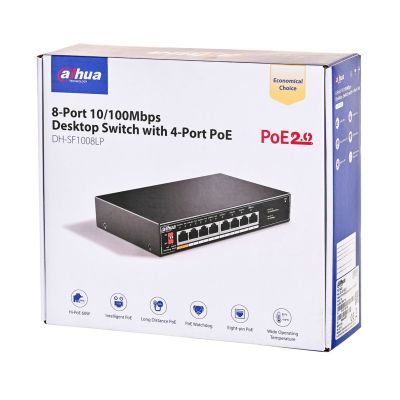 2. Dahua SF1008LP Schalter