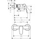 2. Hansgrohe Focus 1-grebs Bürstenarmatur