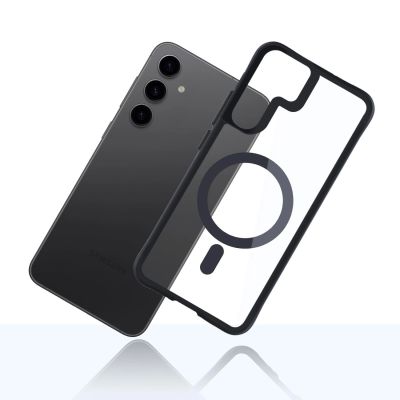 3mk Satin Armor MagCase Hülle für Samsung Galaxy S24 – transparent