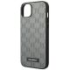 6. Karl Lagerfeld KLHCP14SSAKLHPG iPhone 14 6.1 "Hardcase grau / graues Saffiano Mono Metal Logo