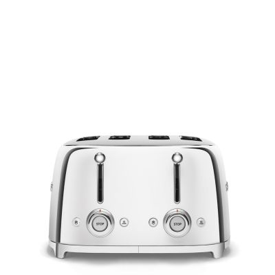 4. Smeg TSF03SSEU Toaster 6, 4 Backfächer, 2000 W, Chrom