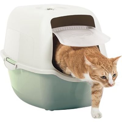 2. ROTHO Bailey Weiß und Grün - Katzentoilette