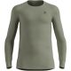 7. Odlo BL TOP Crew Neck l/s ACTIVE WARM Langarm Thermounterwäsche Größe M Grau