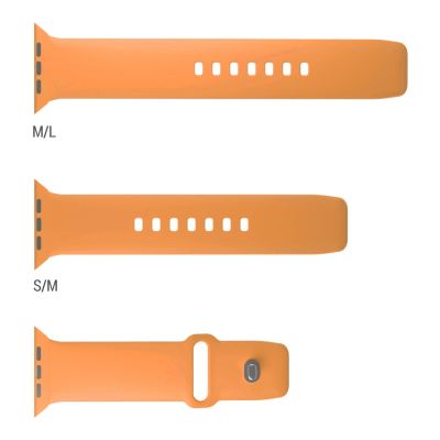 7. Puro Icon Armband für Apple Watch 44/45/46/49 mm – Orange