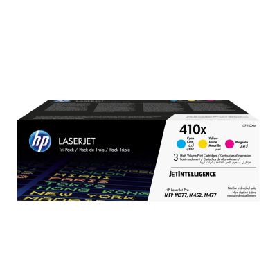 3. Tonerkartusche 410X C/Y/M/Dreierpackung