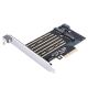Erweiterungskarte M.2 NVMe auf PCI-E 3.0 x4