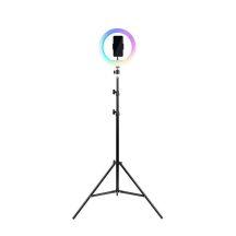 Havit ST7026 Stativ mit RGB-Ringleuchte (schwarz)