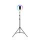 Havit ST7026 Stativ mit RGB-Ringleuchte (schwarz)