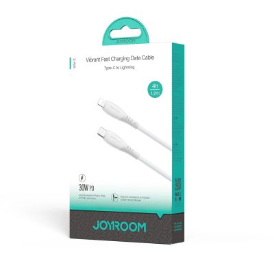 7. Joyroom S-A59 Vibrant Series 30W USB-C - Lightning Kabel 1,2 m - weiß