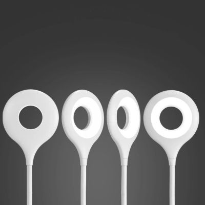 7. Mini Wozinsky Kabellose LED-Leselampe mit Clip + USB-C-Kabel - Weiß