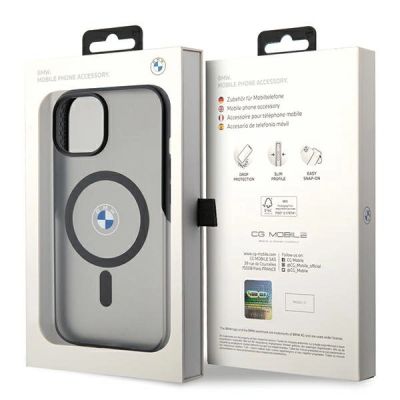 8. BMW IML Signature MagSafe Hülle für iPhone 15 – schwarz