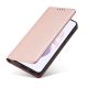 5. Magnet Kartenetui für Samsung Galaxy S22+ (S22 Plus) Etui Geldbörse Kartenhalter Pink