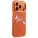 4. Karl Lagerfeld IML Choupettes Karl Script Logo MagSafe Hülle für iPhone 17 Pro Max - Orange