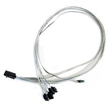 Microsemi ADAPTEC I-HDMSAS-4SATA-SB.8M 0,8 m 6 Gbit/s Grau