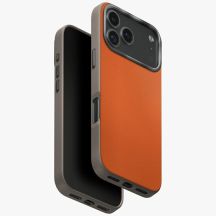 Uniq Lyden DS Case für iPhone 17 Pro Magclick Charging - Orange-Grau