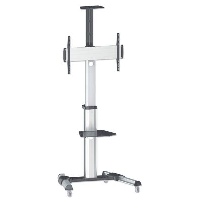 2. Mobiler TV-Ständer für LED/LCD/PDP-Fernseher (37–70 Zoll), bis 50 kg, verstellbar