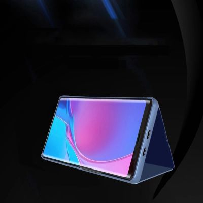 3. Clear View Case Cover für Xiaomi Redmi K40 Pro+ / K40 Pro / K40 / Poco F3 blau