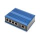 2. ASSMANN Electronic DN-651118 Gigabit-Ethernet (10/100/1000) Netzwerkanschlüsse Schwarz, Blau