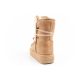 5. D.Franklin Damen Winter Schneestiefel, modisches Fellfutter, braun beige