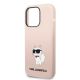 6. Karl Lagerfeld KLHCP14LSNCHBCP iPhone 14 Pro 6.1" Hardcase pink/pink Silikon Choupette
