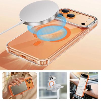 6. MagSafe Tech-Protect MMP-200 Magnetring für Handys – Orange