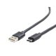2. GEMBIRD CCP-USB2-AMCM-1M Kabel (USB 2.0 M - USB Typ CM; 1 m; schwarz)