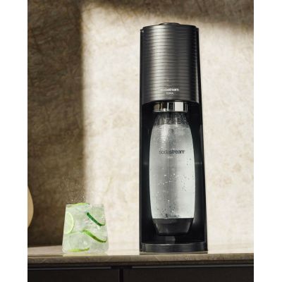 2. SodaStream Terra Nero Vorteilspackung Metall, Kunststoff, Polyethylenterephthalat (PET) Schwarz
