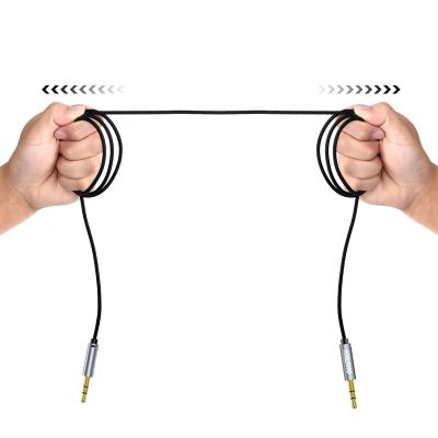 3. Choetech AUX002 Kabel 3,5 mm Miniklinke (männlich) / 3,5 mm Miniklinke (männlich) 1,2 m – schwarz