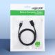 16. Ugreen USB-A (männlich) - USB-A (weiblich) Adapter Verlängerungskabel USB 3.0 5Gb/s 0,5m schwarz (US129)