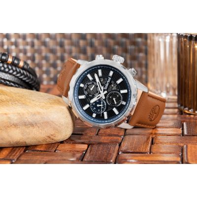 6. TIMBERLAND Klassische Herrenuhr TDWGF0056103 + Box