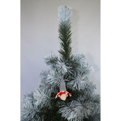 33. Dekorative Puppe mit Tasche, rotes Mädchen, 7,5 cm