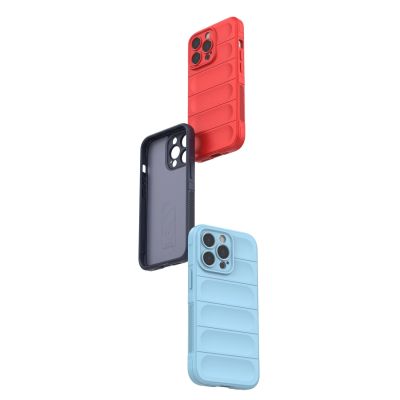 14. Magic Shield Case für iPhone 13 Pro flexible gepanzerte Hülle rot
