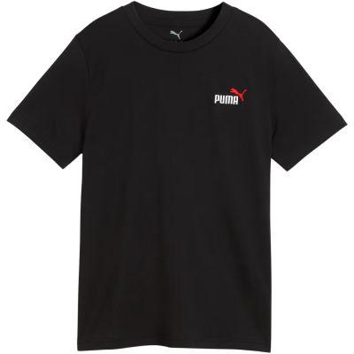 2. Puma Ess 2 Color Small No. 1 Logo Tee Schwarz 685779 71