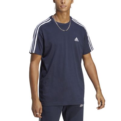 10. adidas Essentials Single Jersey 3-Streifen Tee M IC9335