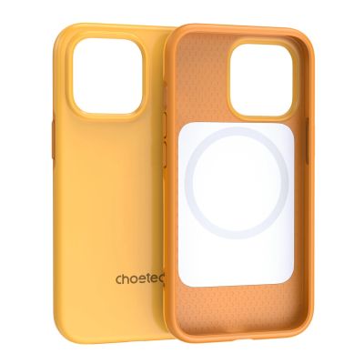 2. Choetech MFM Anti-Drop-Hülle Made For MagSafe für iPhone 13 Pro orange (PC0113-MFM-YE)